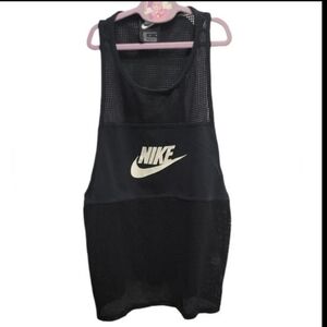 Nike mesh racer back tank top